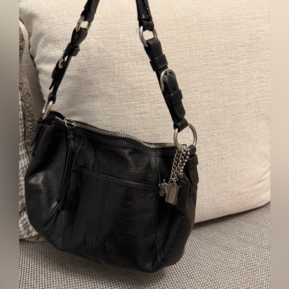 Vintage coach leather bag